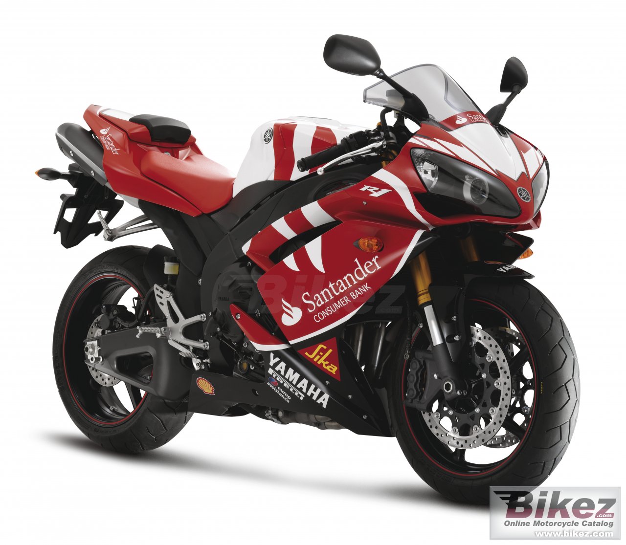 Big Yamaha yzf-r1 10h anniversary picture and wallpaper from Bikez.com